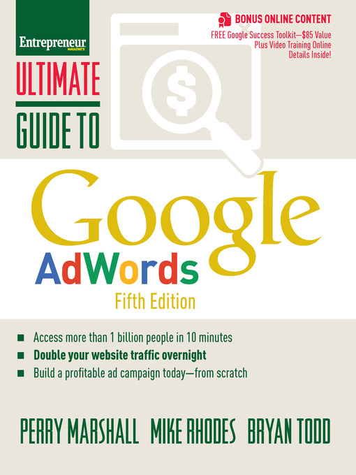 Title details for Ultimate Guide to Google AdWords by Perry Marshall - Available